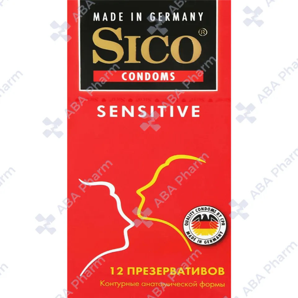 Condom Sico x 12 sensitive contour  №1