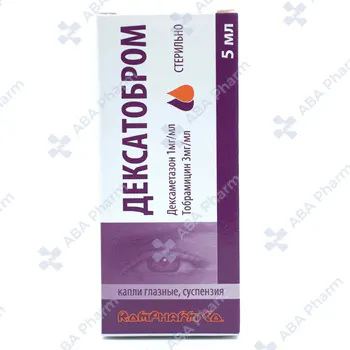 DexaTobrom eye drops 0.3%- 5ml №1