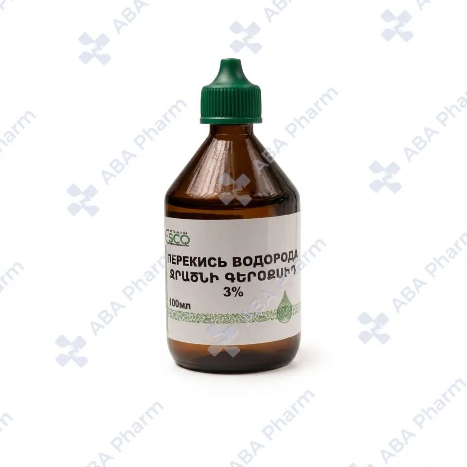 Hydrogen peroxide 3% 100 ml №1