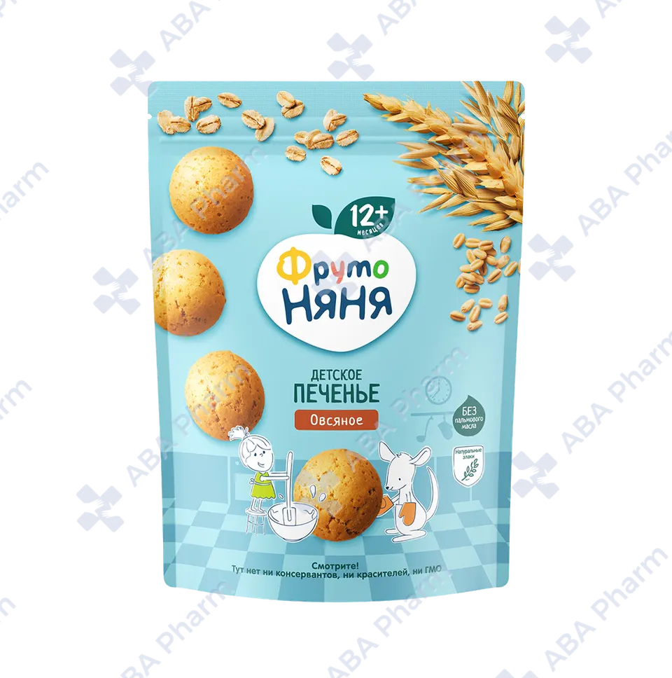 Fruto Nyanya oatmeal cookies for children aged 12 months and older 120g №1