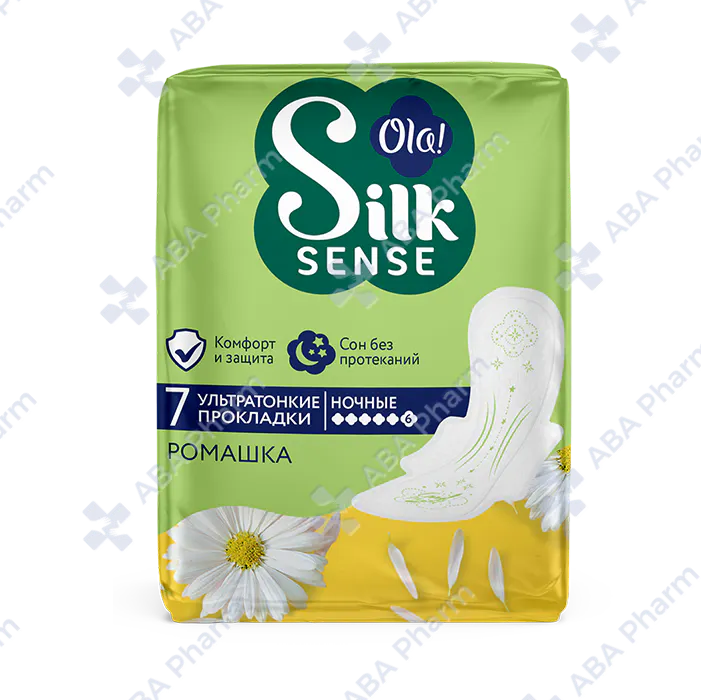 Sanitary pads Ola silk senc ultra night chamomile х7 №1