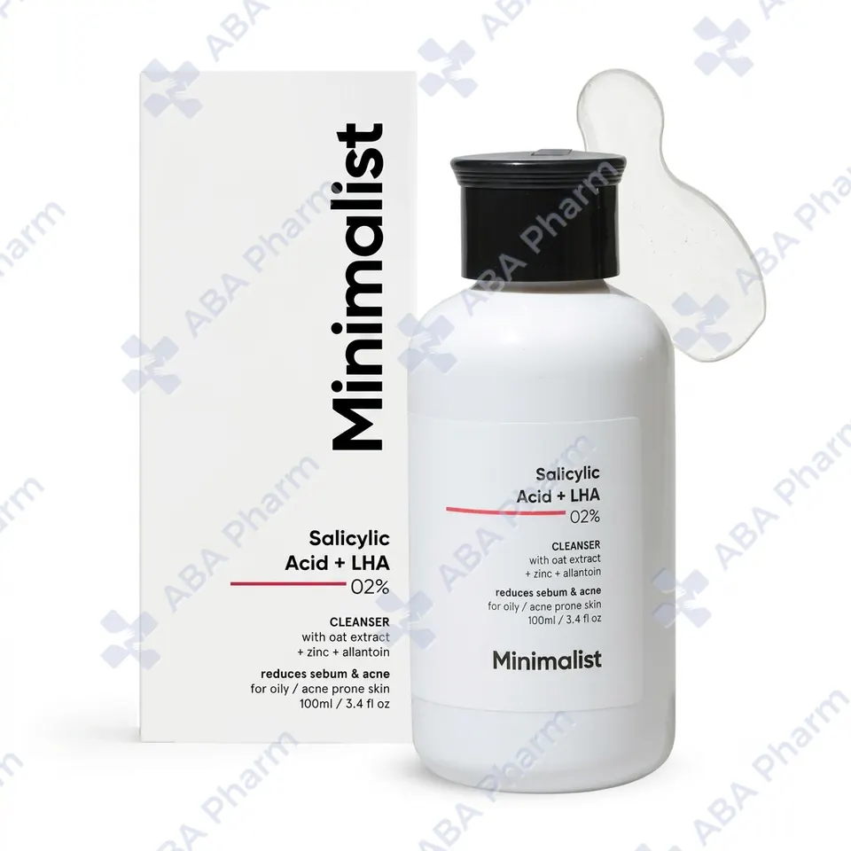 Minimalist liquid salicylic acid + LHA 2% cleanser 100ml №1