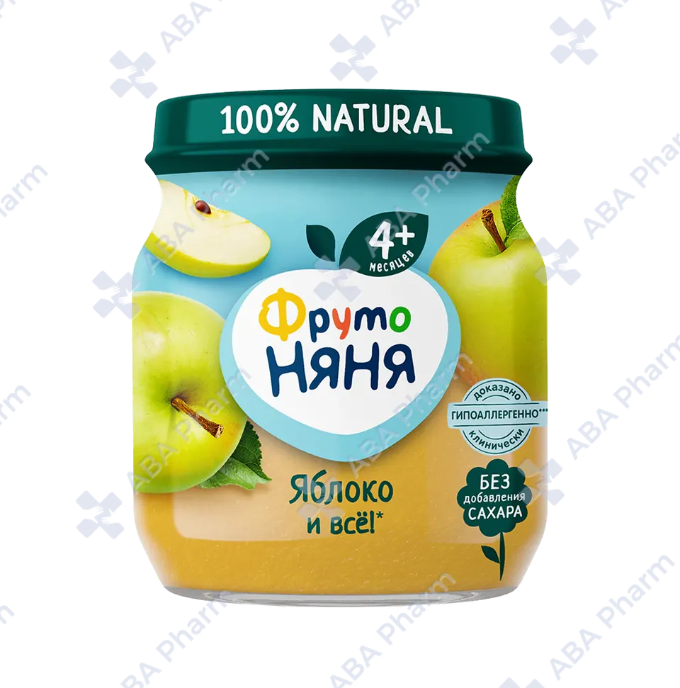 Fruto Nyanya apple puree from 4 months 100g №1