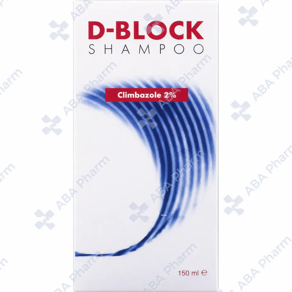 D-Block shampoo with climbazol and panthenol 2% 150 ml