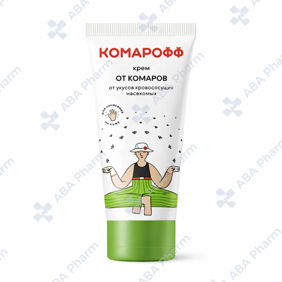 Комарофф крем от комаров 100мл №1