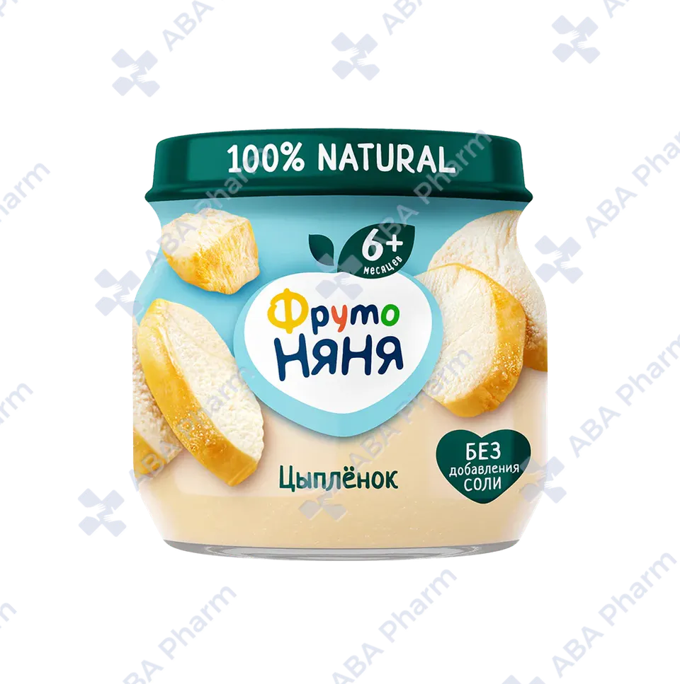 Фруто Няня пюре цыпленок с 6 мес. 80гр №1