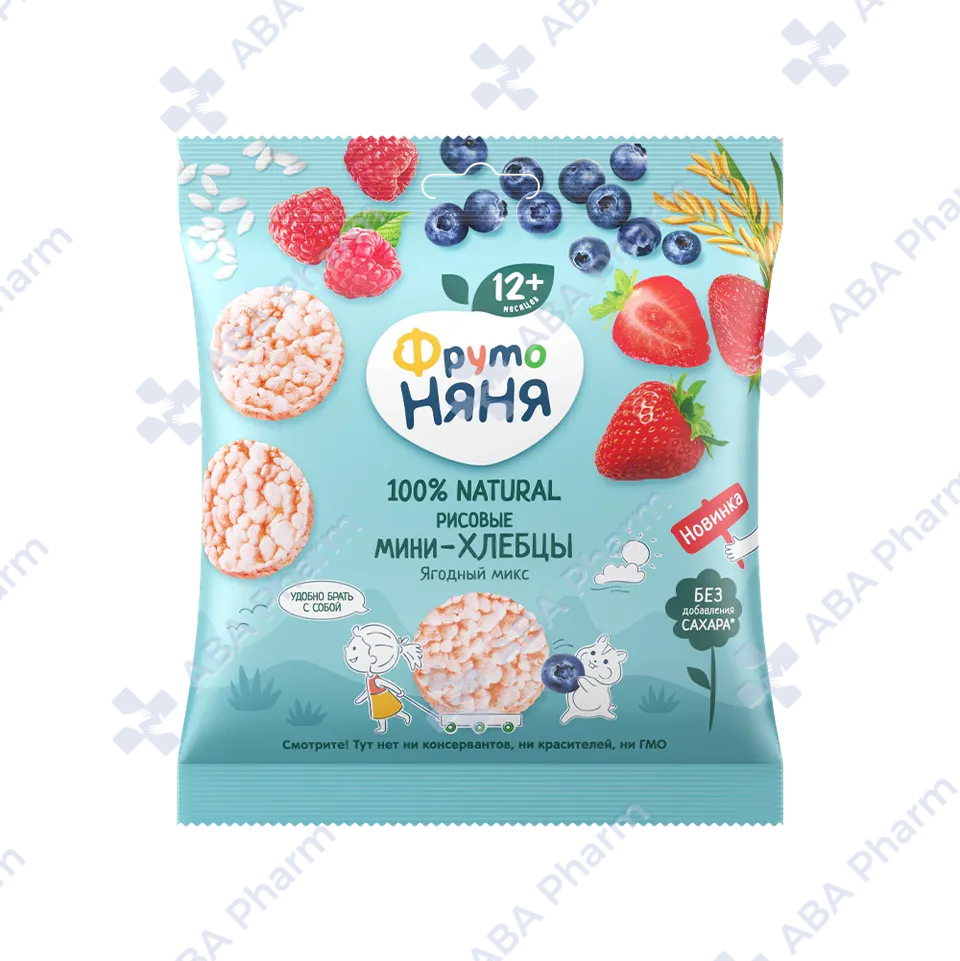 Fruto Nyanya Mini Berry Mix Bread 30g  №1