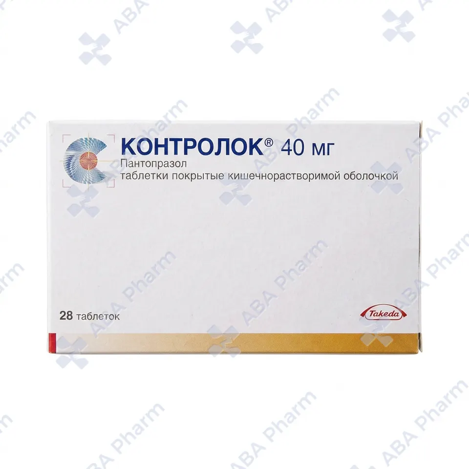 Контролок таб. 40мг №28