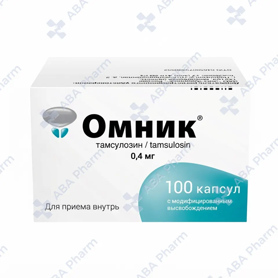 Омник капс. 0.4мг №100