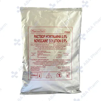 Novocaine solution 0.5% 250 ml №1