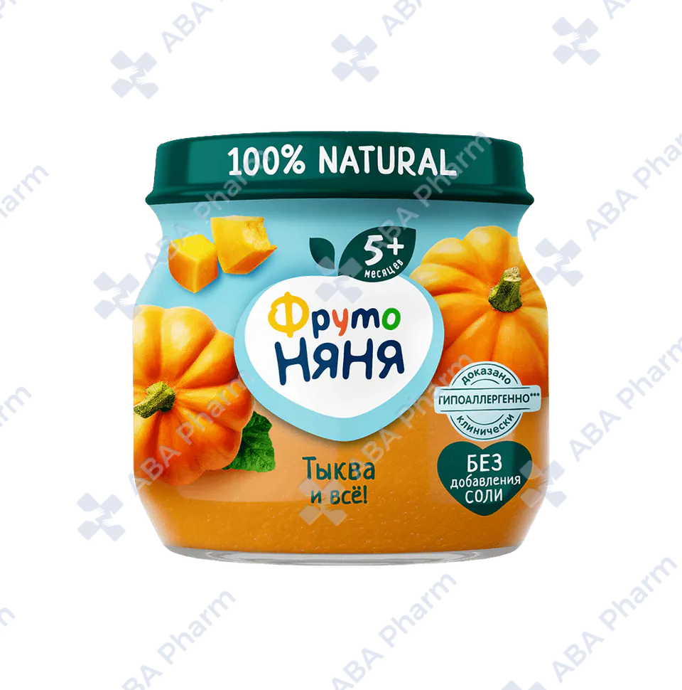 FrutoNyanya vegetable puree 078001 pumpkin from 5 months 80g