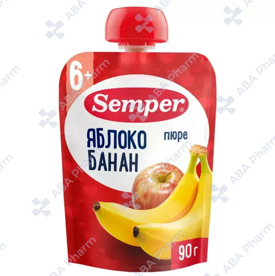 Սեմպեր խյուս խնձոր բանան 90գ №1
