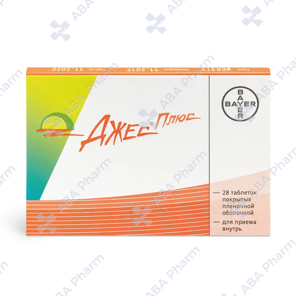 Yaz plus coated tablets x 28 №1