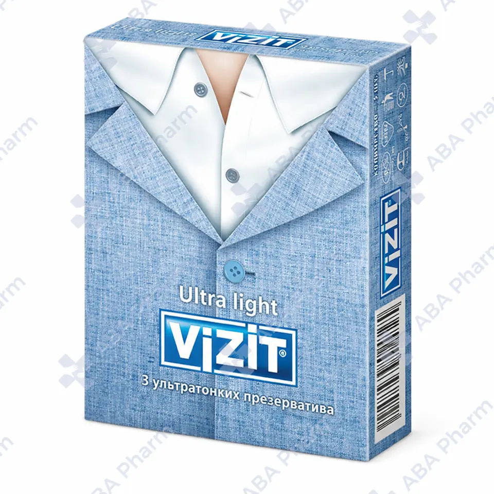 Condom Visit Ultra-Thin  x3 №1