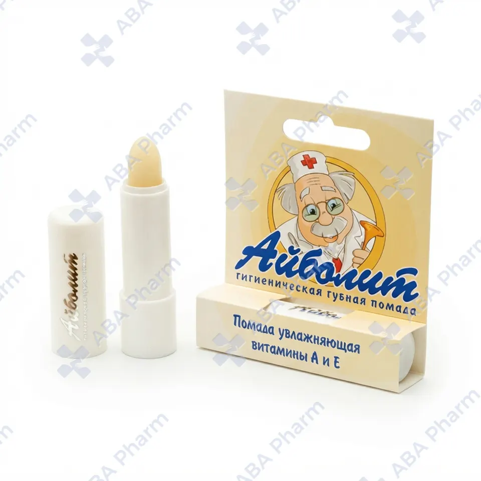 Hygienic lipstick for children Aibolit 2.8g 1821 №1