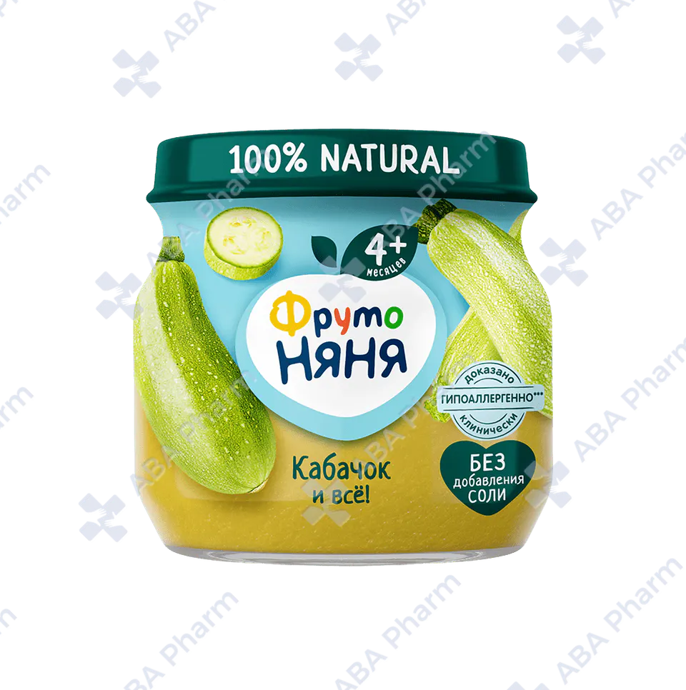 Frutonyanya vegetable puree 078003 zucchini from 4 months 80g №1