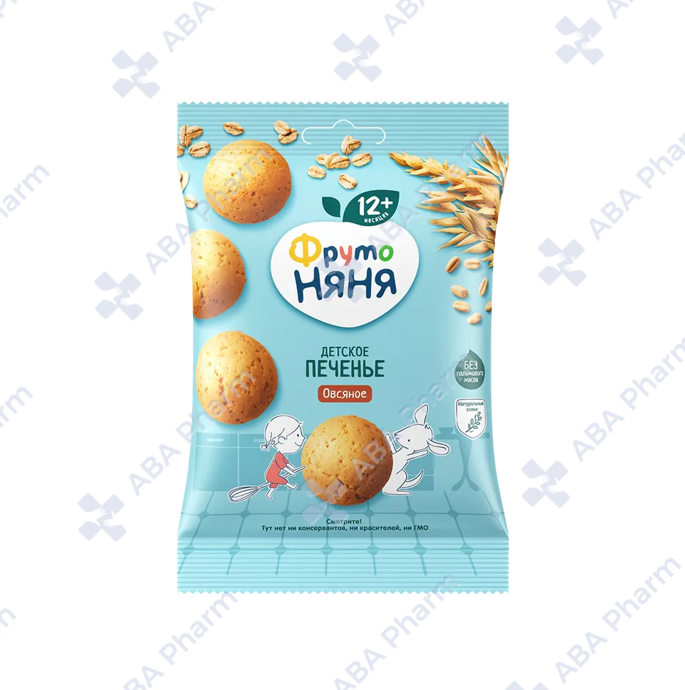 Frutonyanya oatmeal cookies from 6 months 50g №1