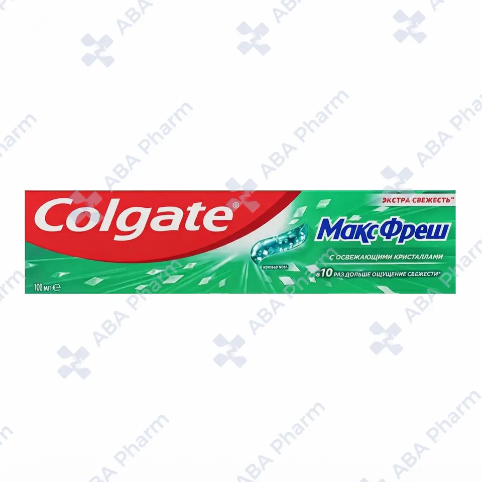 Зуб. паста Colgate Max Fresh Зеленый 100мл №1