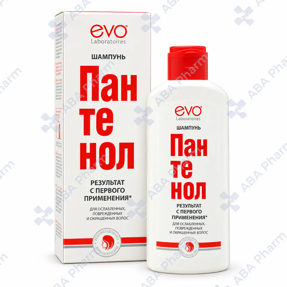 Ավանտա Էվո շամպուն Պանտենոլ թույլ, վնասված, ներկած և չոր մազերի 250մլ 1610 №1
