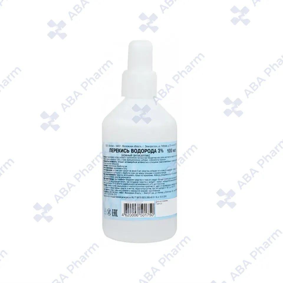Hydrogen peroxide 3% 100ml bottle №1