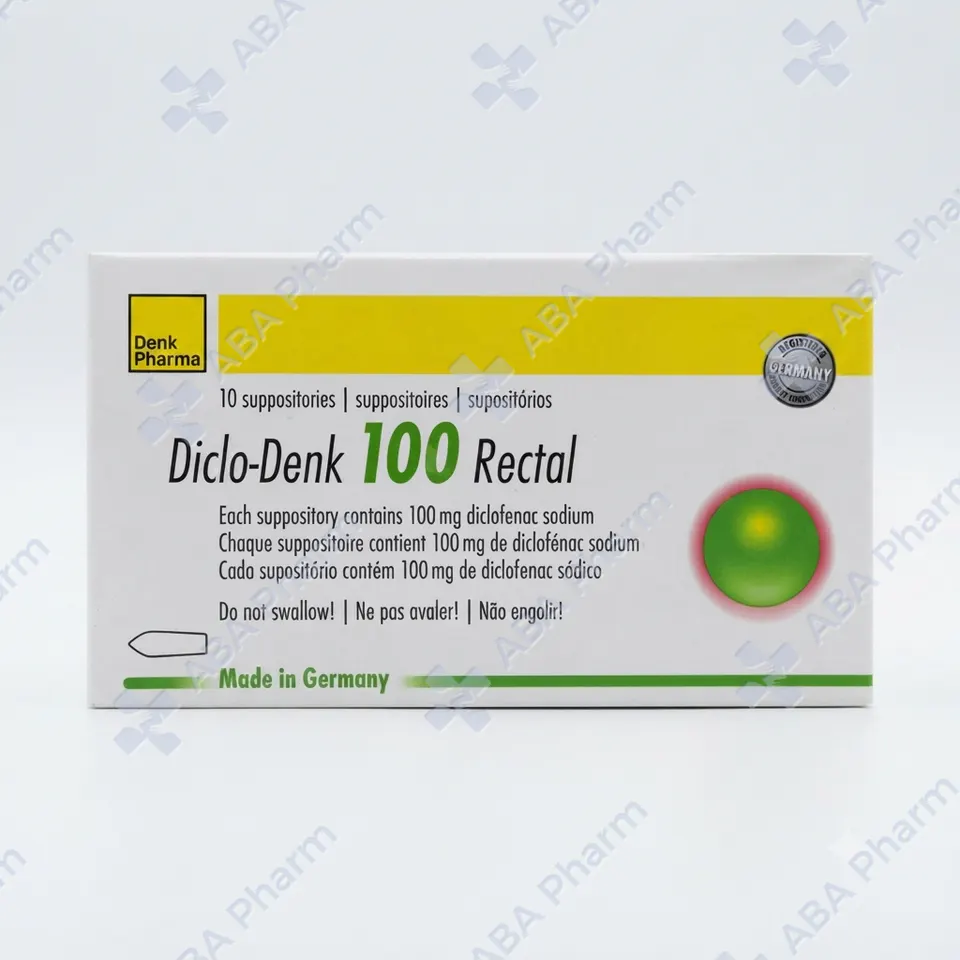 Diclo-Denk rectal suppositories 100mg №10