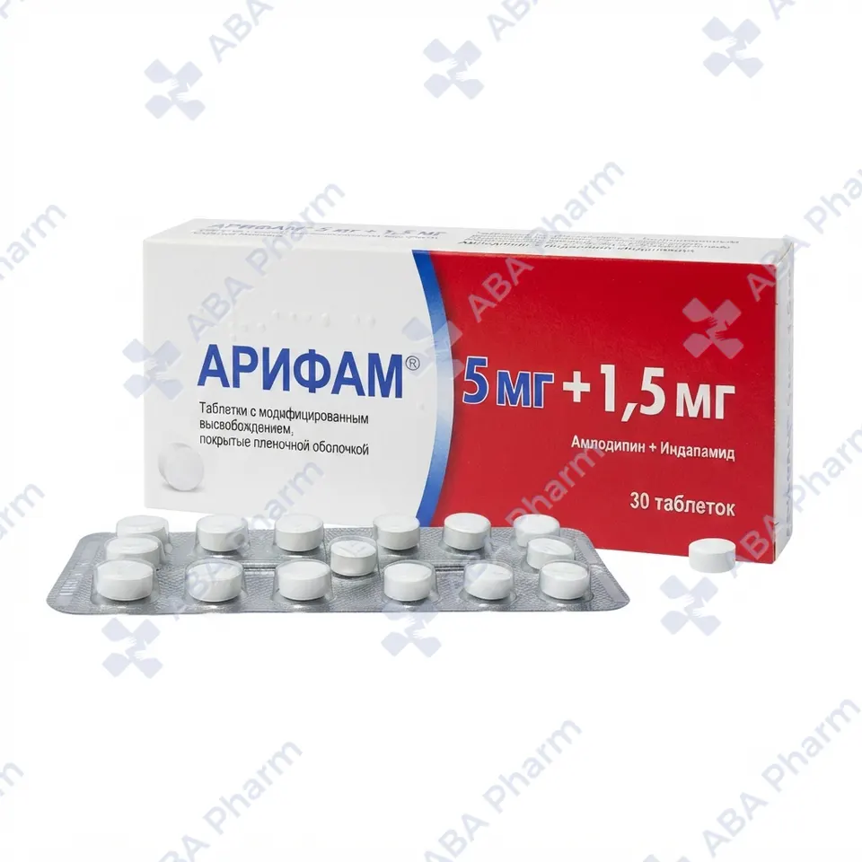 Արիֆամ դհտ 1,5մգ/5մգ №30