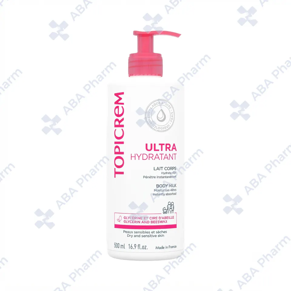 Topicrem ultra-moisturizing body milk for dry and sensitive skin 500ml 2286 №1
