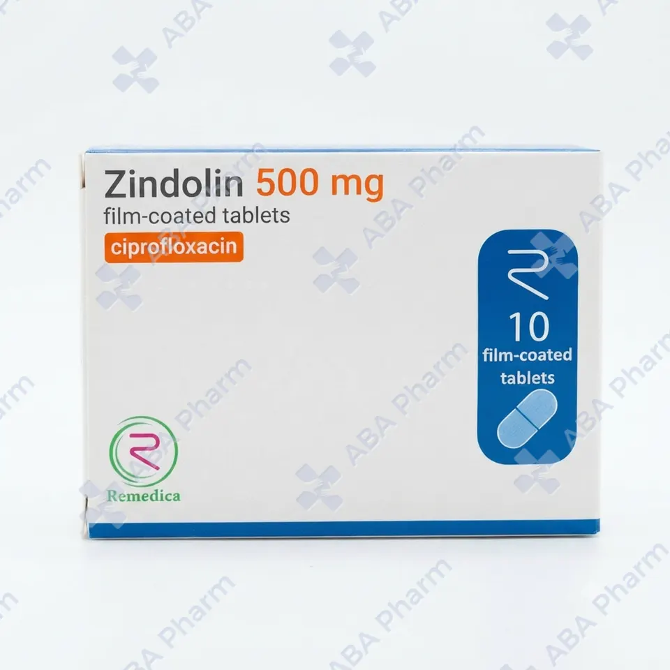 Zindolin coated tablets 500mg №10