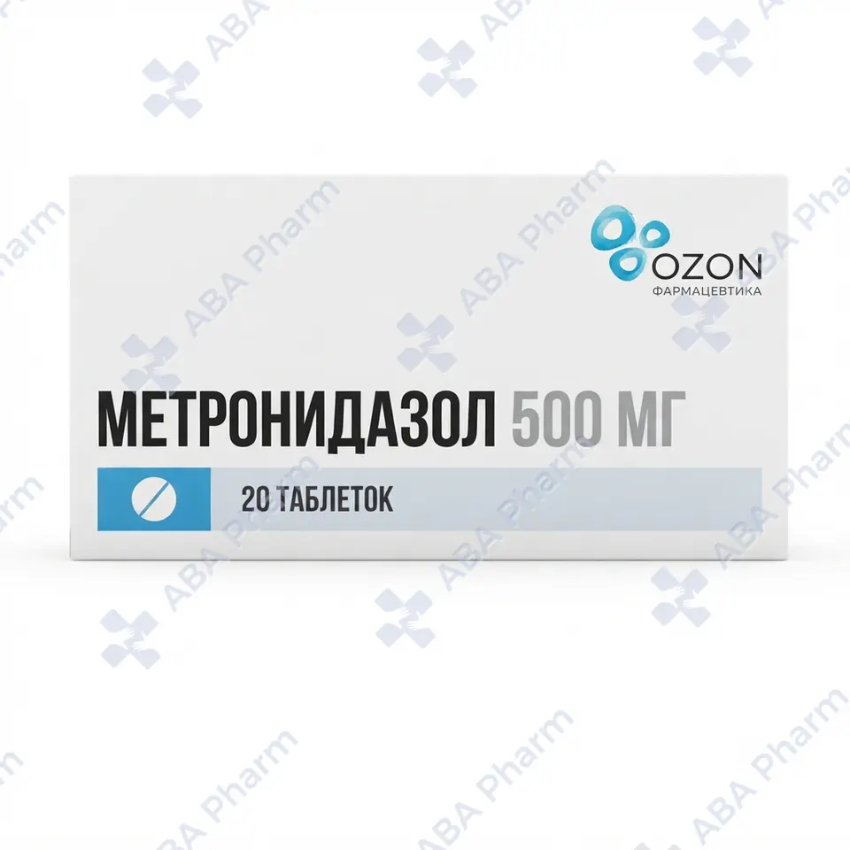 Metronidazole  tablets 500mg  №20