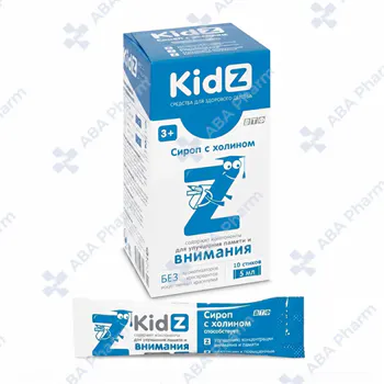Kidz syrup with choline , stick 5ml №10