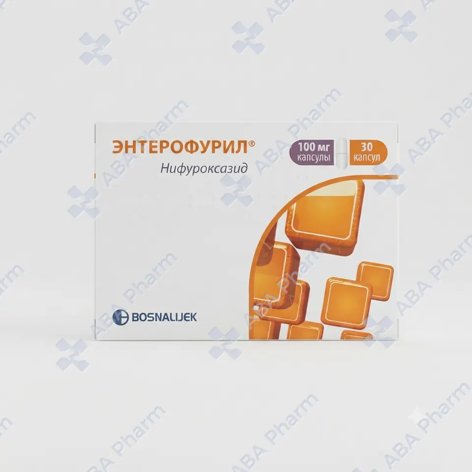 Enterofuryl capsules 100mg №30