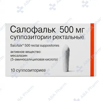 Салофальк супп. 500мг №10