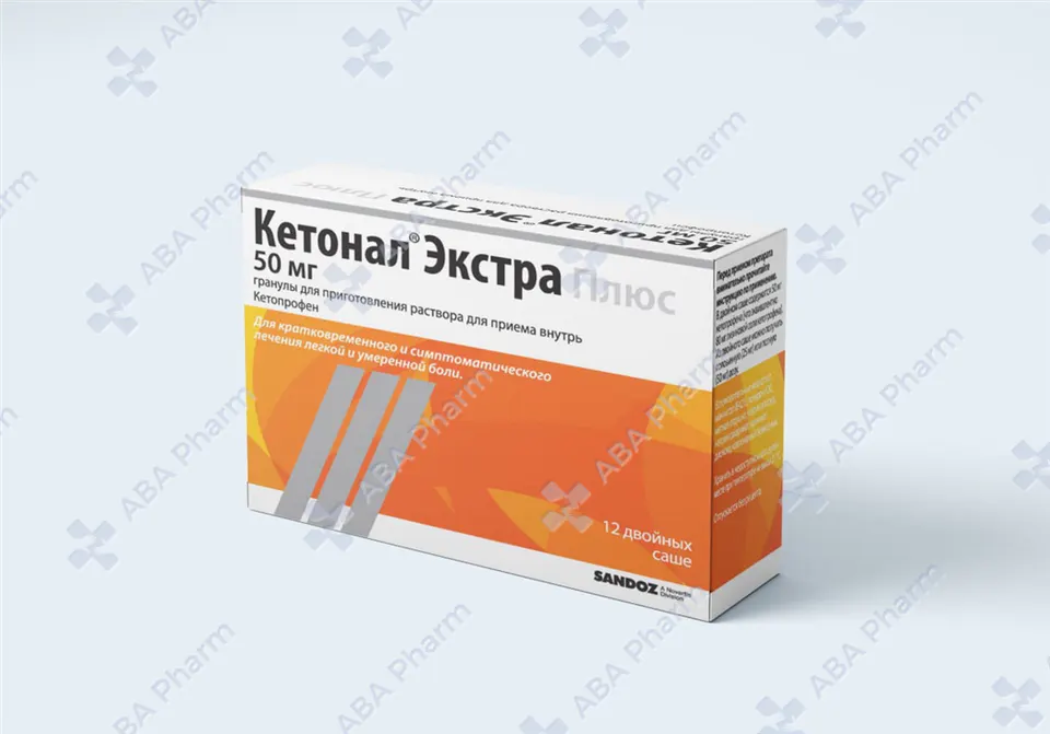 Ketonal extra plus sachet 50mg №12