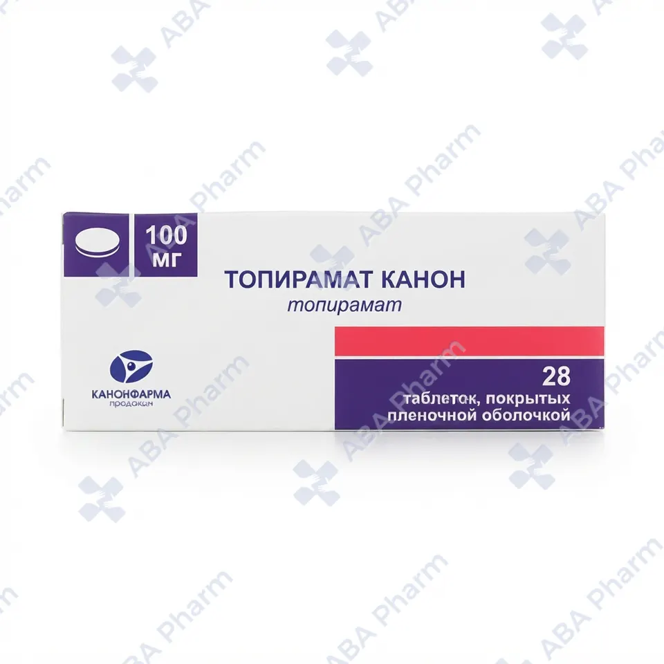 Topiramate Canon tab 100mg №28