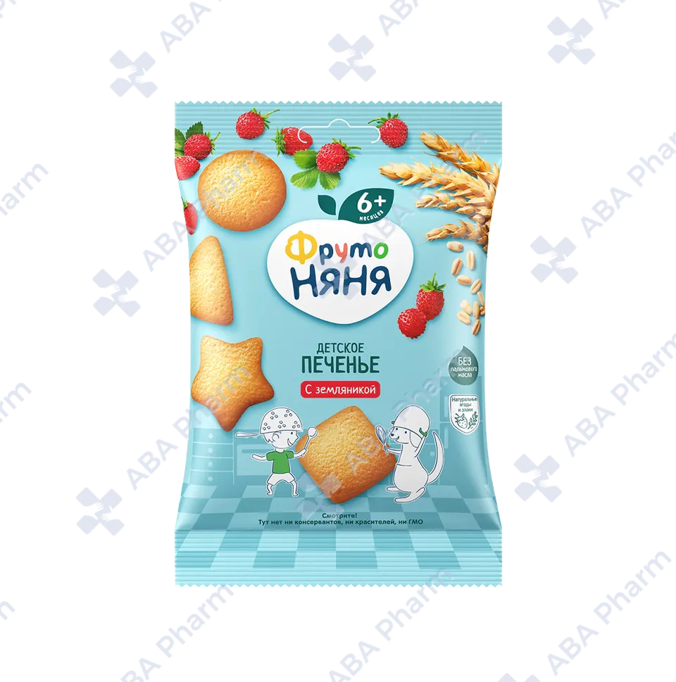 Frutonyanya cookies wheat with strawberries from 6 months 50g №1