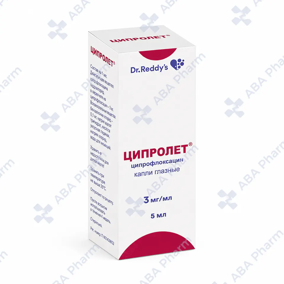 Cipro-Tech eye/ear drops 0.3%-10ml №1