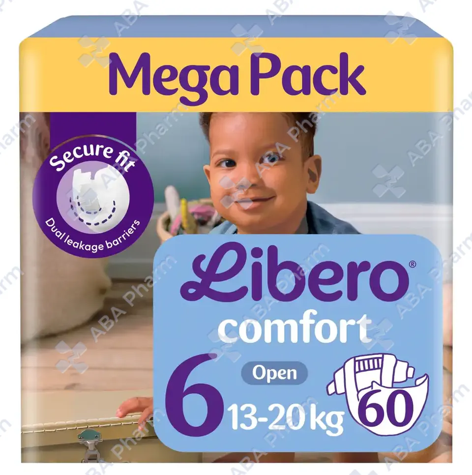 Diapers Libero comfort N6 13-20kg №60
