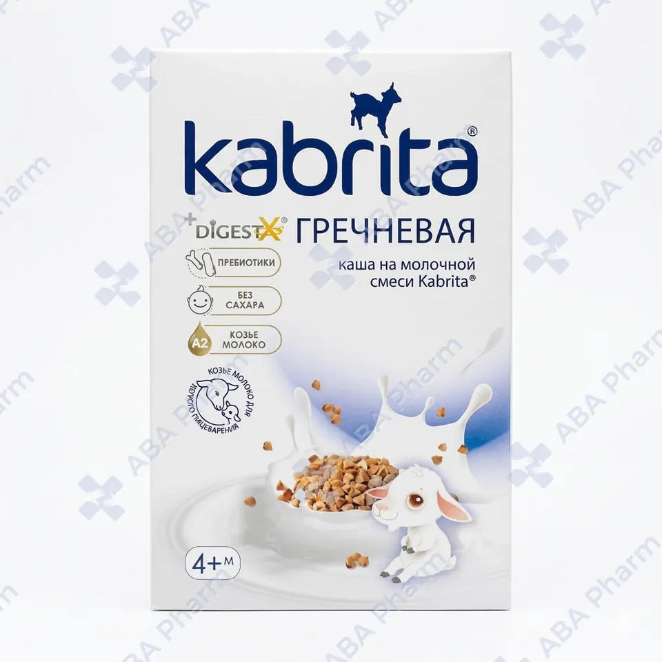 Кабрита м/к гречневая на козьем молоке с 4 мес. 180г  №1