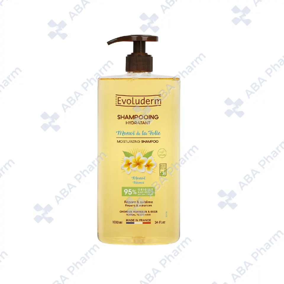 Evoluderm Monoi Moisturizing Shampoo 1000ml №1