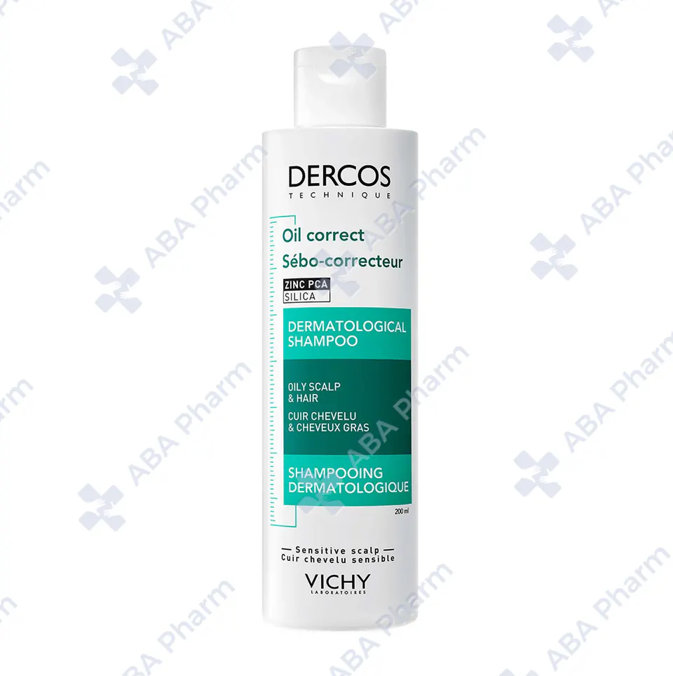 Vichy Dercos Sebum-Regulating Shampoo for Oily Hair 200ml №1