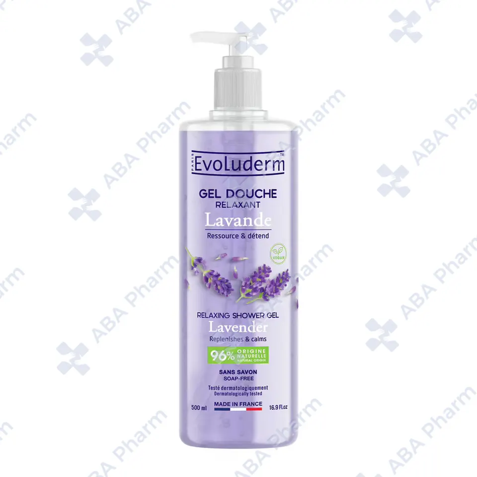 Evoluderm Lavande Shower Gel 500ml №1