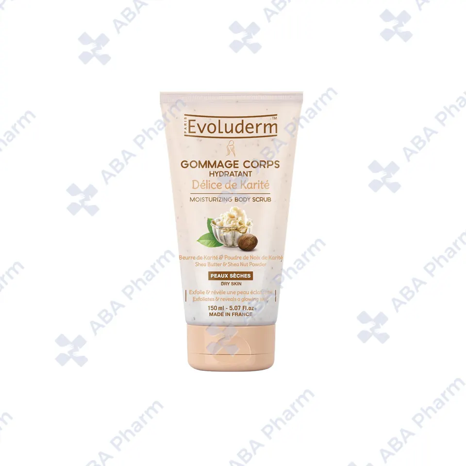 Evoluderm Delice de Karite Moisturizing Body Scrub 150ml №1