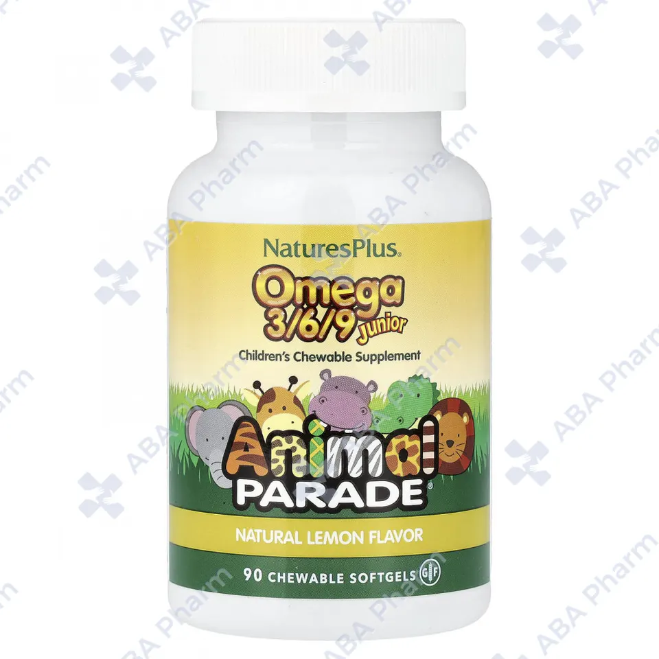 Natures Plus Omega 3-6-9 junior chewable softgels №90