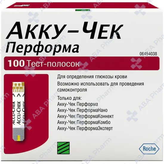 Стрип Акку чек Перформа №100