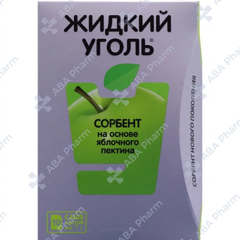 Жидкий уголь саше 7г №10