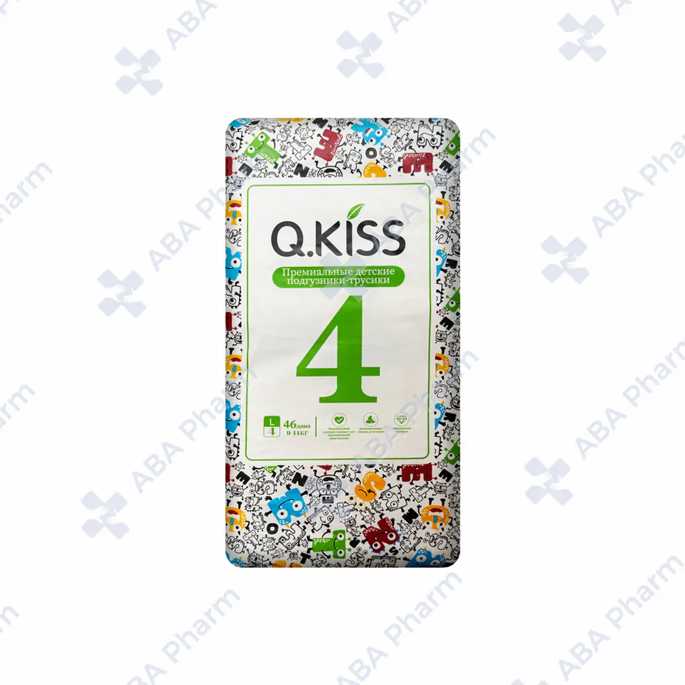 Подгузник Трусы Кью Кисс N4 L 9-14кг №46