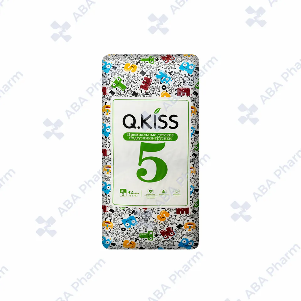 Подгузник Трусы Кью Кисс N5 XL 12-17кг №42