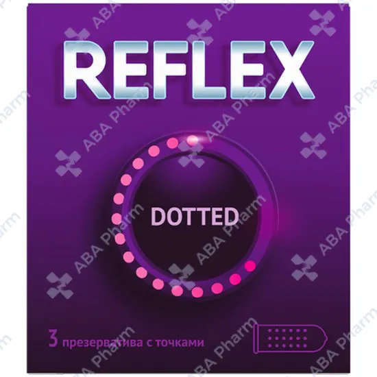 Condom Reflex x3 Dotted №1