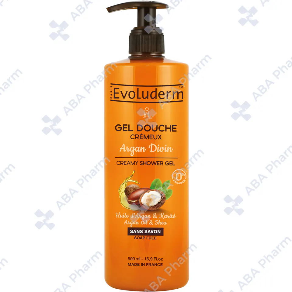 Evoluderm Argan Divin Creamy Shower Gel 500ml №1
