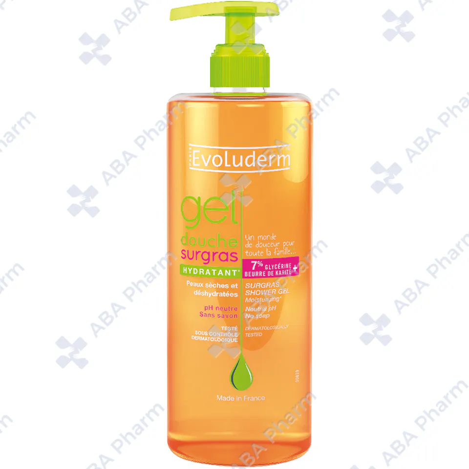 Evoluderm Surgras Moisturizing Shower Gel 500ml №1